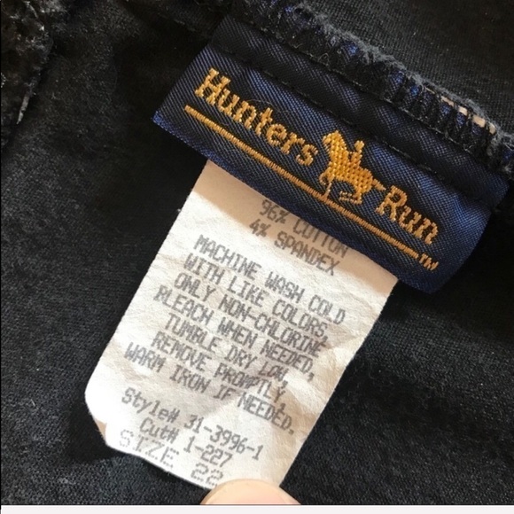 Vintage Hunter's Run high waist stretch jegging size 22 - Picture 4 of 4